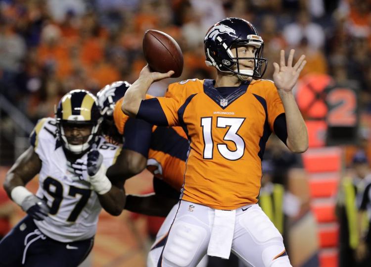 The Denver Broncos will begin their defense of the Lombardi Trophy with virtually unknown Trevor Siemian at the helm