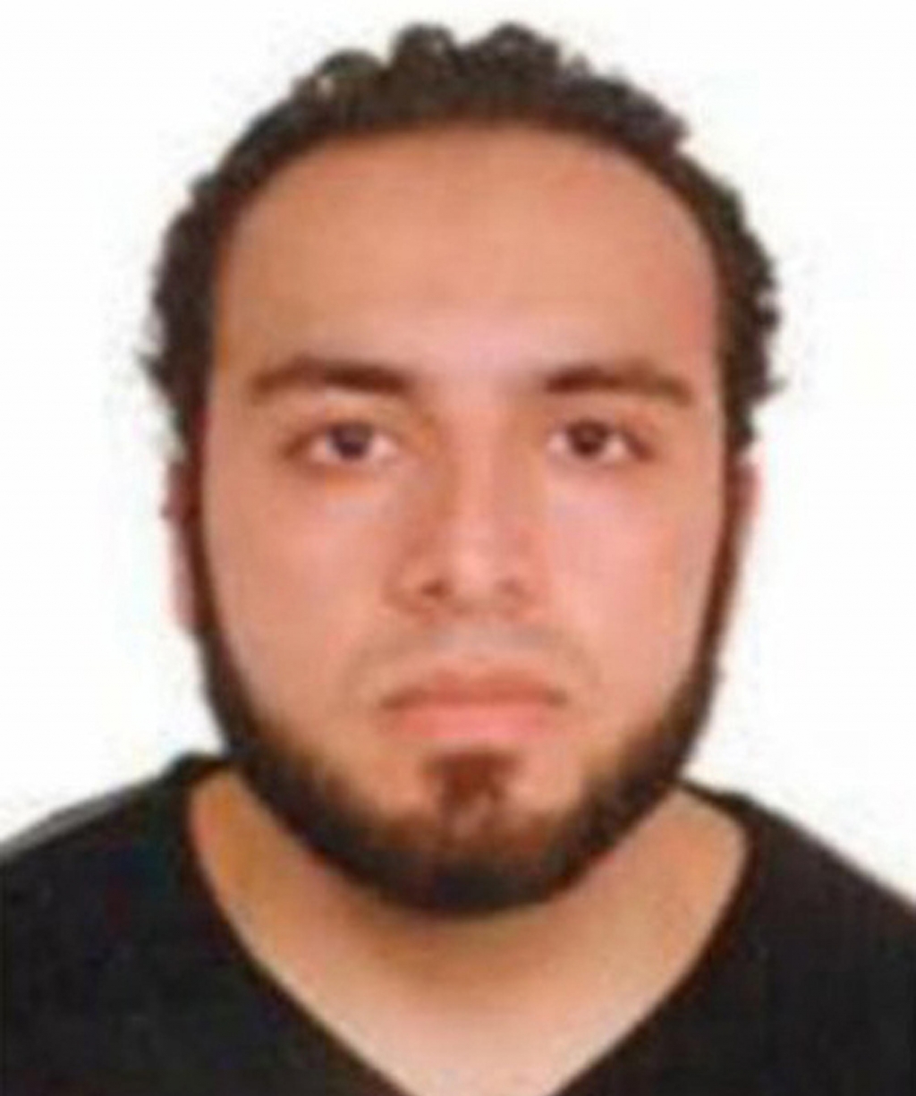 The FBI released this image of Rahami during its search for him earlier on Monday