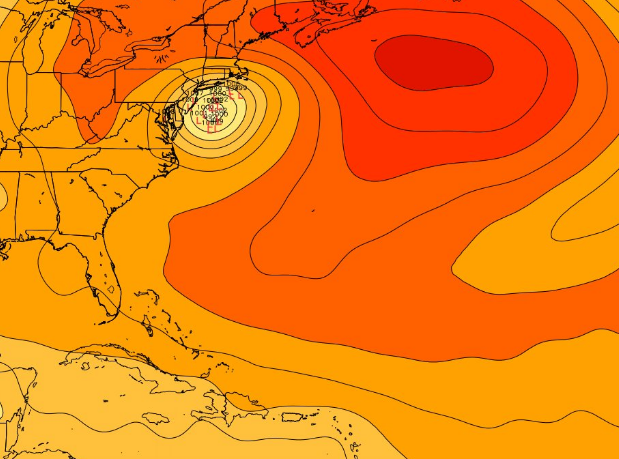 The GEFS forecast model Sept. 1 2016