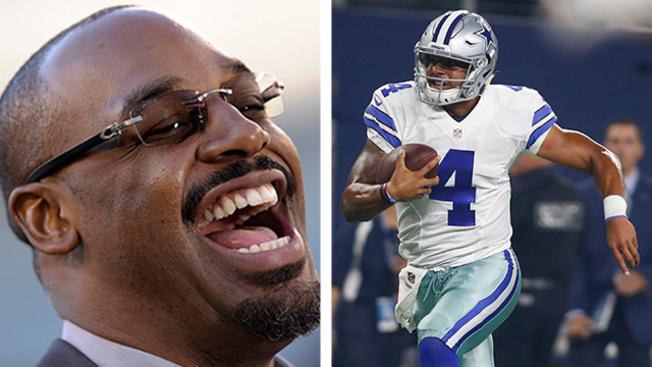 Gruden sees'a little Donovan McNabb in Cowboys Dak Prescott