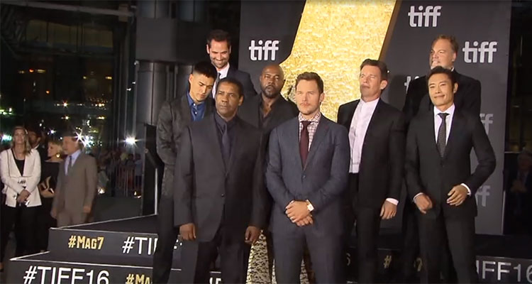 The Magnificent Seven’ cast and crew hit TIFF 2016 ahead of release John Stewart