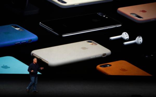 Phil Schiller Apple's senior vice president of worldwide marketing talks about the pricing on the new iPhone 7 during an event to announce new products in San Francisco