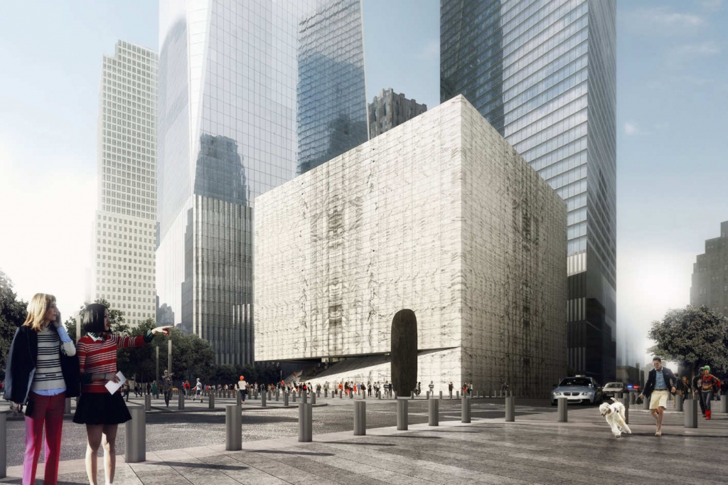 The Perelman Center soon to arrive at Ground Zero