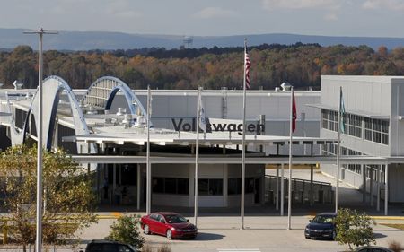 The Volkswagen Chattanooga Assembly Plant in Chattanooga