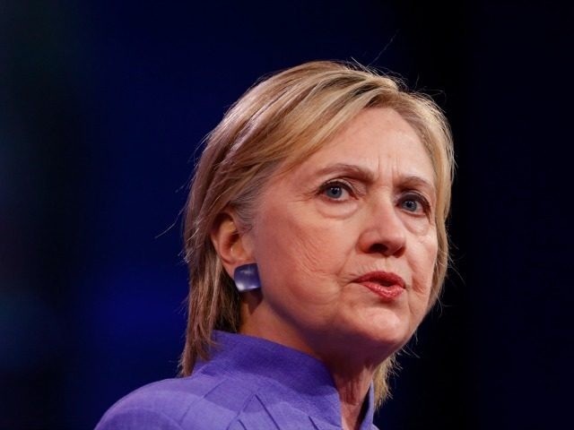 Democratic presidential nominee Hillary Clinton speaks at the American Legion Conventi