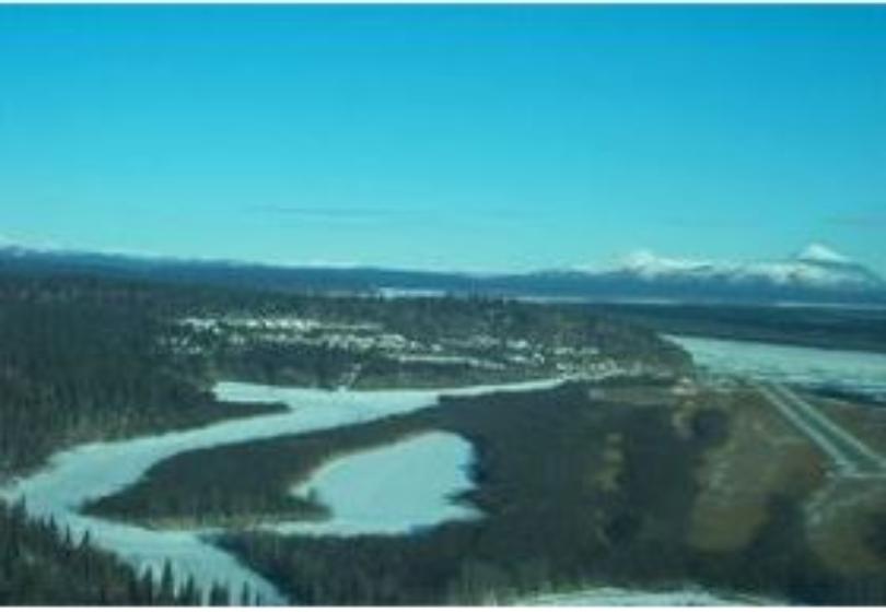 The Western Alaska village of Russian Mission