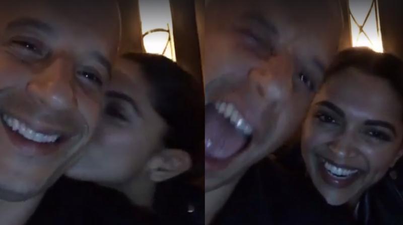 The actress joined Vin Diesel in the latter's Facebook live session