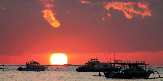 The ferry was carrying 35 people mainly tourists between Bali and Lombok