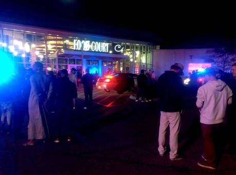 The scene at the Crossroads Center mall in St Cloud northwest of Minneapolis St Paul