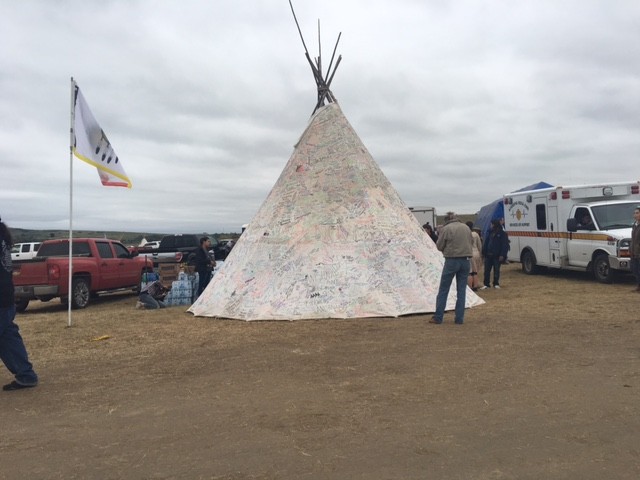 The standoff in North Dakota over the construction of a pipeline has drawn a movement-and its growing