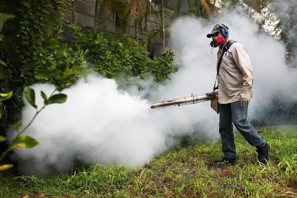 Zika mosquito sprayer