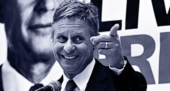 How Gary Johnson Turned His Aleppo Gaffe Into A Pretty Good Day