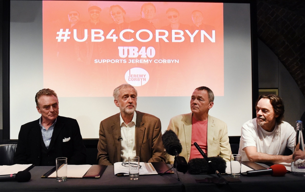 Jeremy Corbyn deepens divide between warring factions of UB40