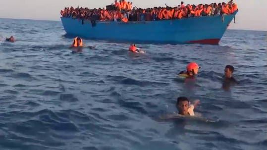 European ships rescue thousands of migrants off Libyan coast