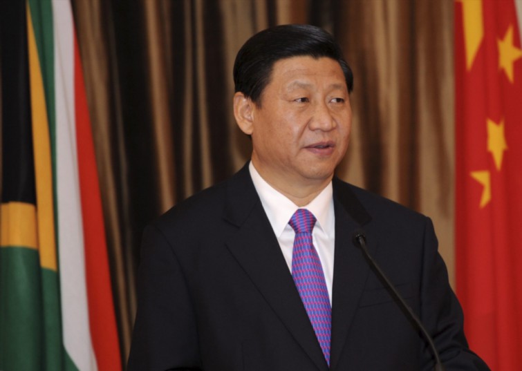 President of the Peoples Republic of China Xi Jinping at the Tuynhuys in Cape Town South Africa on 16 November 2010. The 4th SA-China bi-lateral commission will be held on Wednesday 17 November 2010