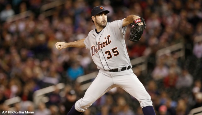 Detroit Tigers Justin Verlander