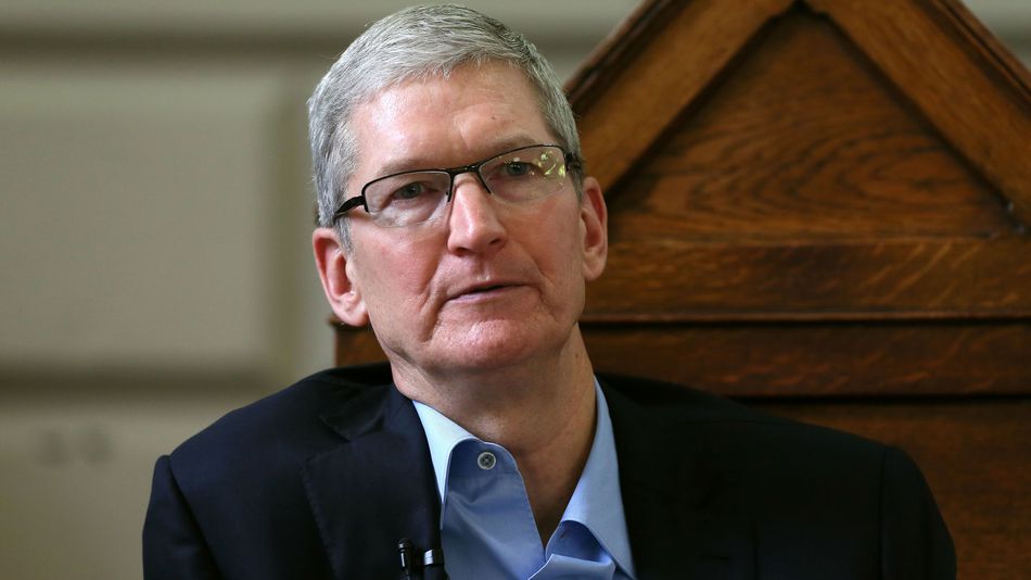 Tim Cook called EU's tax ruling