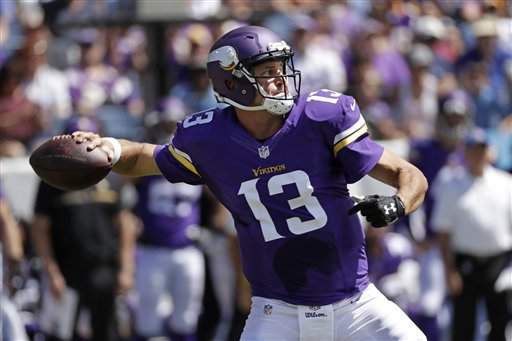 Hill or Bradford? Vikings haven't decided on QB vs. Packers