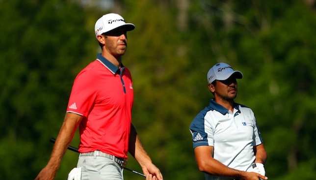 Title rivals Dustin Johnson and Jason Day