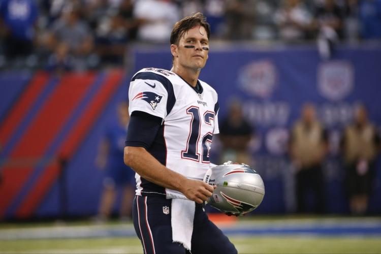 Tom Brady served the first of his four-game suspension Sunday night when the Patriots beat the Cardinals 23-21