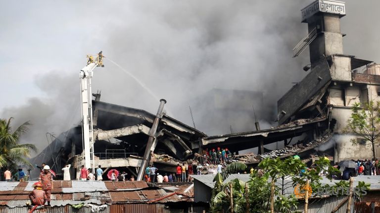 Bangladesh garment factory fire kills 12 and injures many more