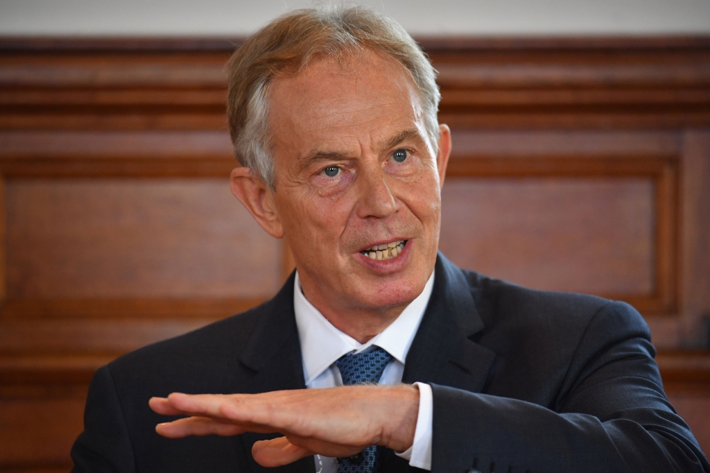 Tony Blair speaking to French radio said that there was no reason for the debate to end