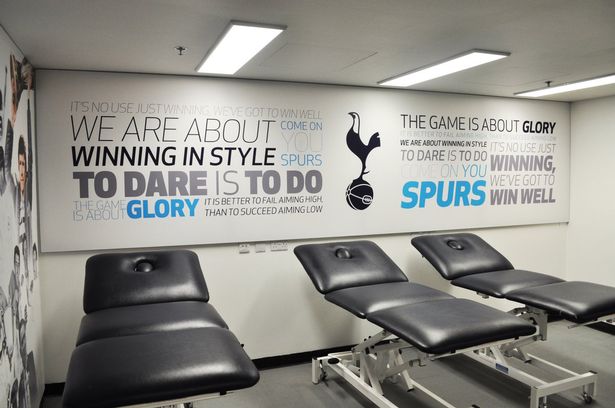 Tottenham Hotspur  Twitter
The'We are about winning in style sign