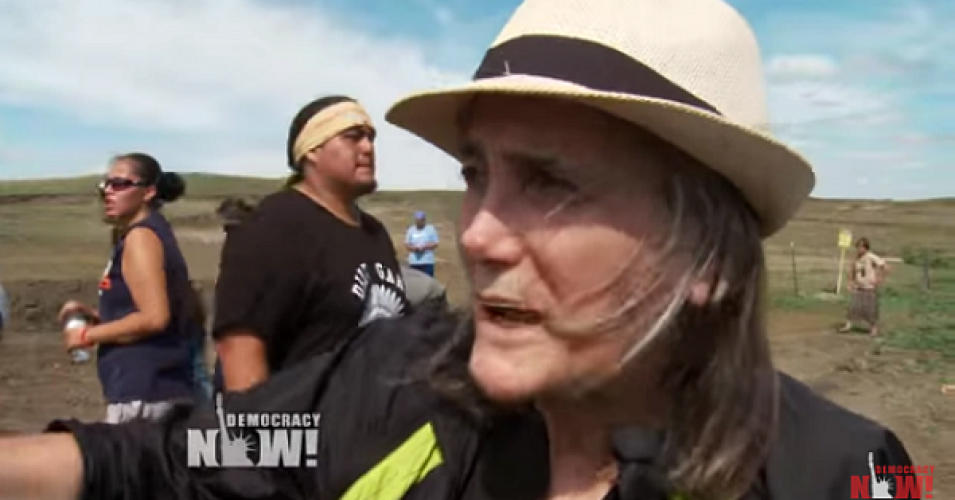 Local Native American Journalist Covers Pipeline Protest