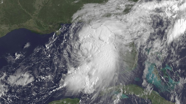 Tropical Storm Hermine gathering strength in the Gulf of Mexico