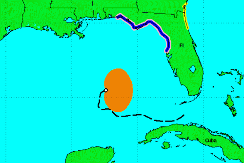 Tropical Storm Hermine Forms in Gulf of Mexico