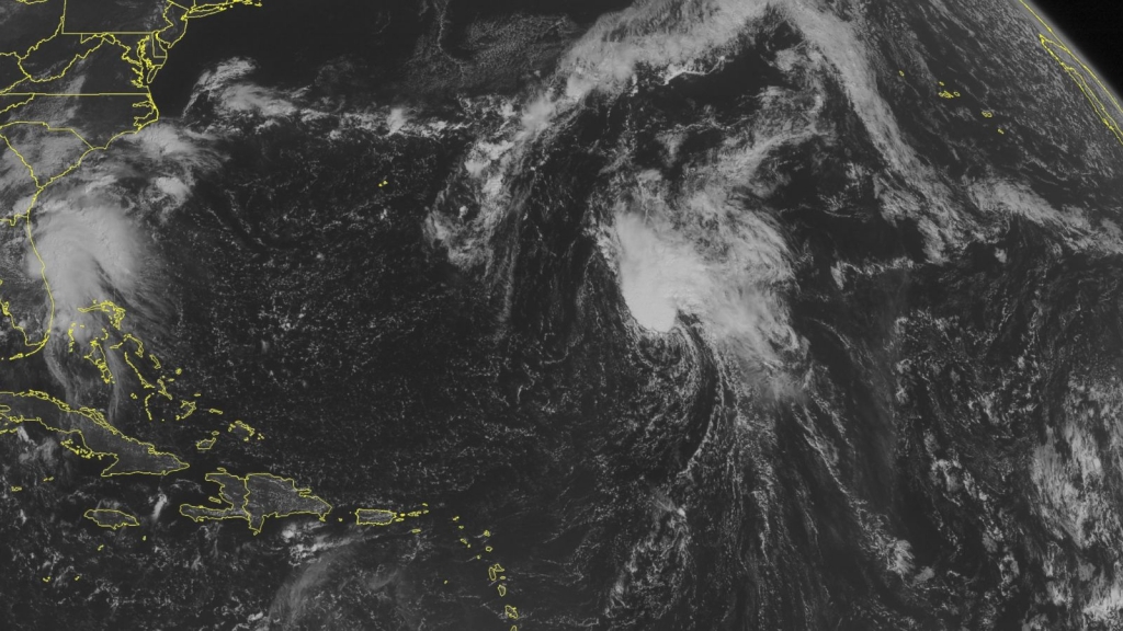 Tropical Storm Julia has formed along the northeastern coast of Florida