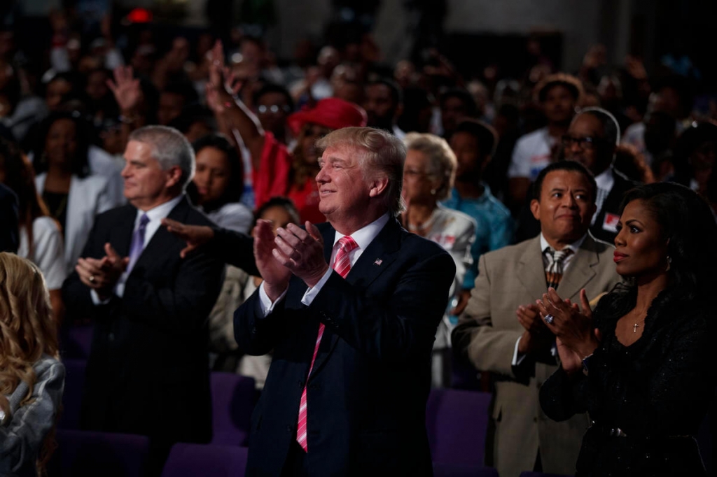 Some Detroit blacks not rolling out welcome mat for Trump