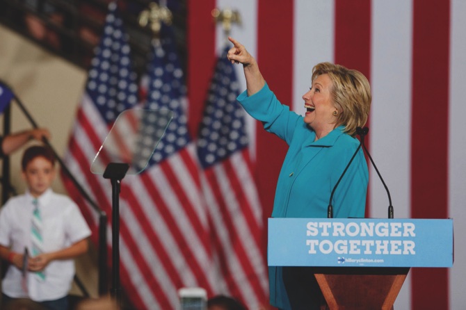 Democratic Presidential Nominee Hillary Clinton Holds Nevada Campaign Rally