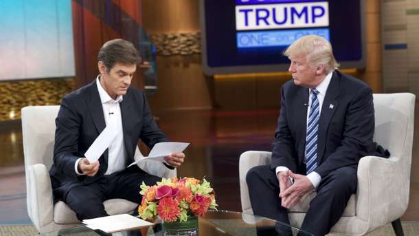 Mehmet Oz Donald Trump