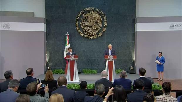 Trump Speaks From Mexico With President Nieto