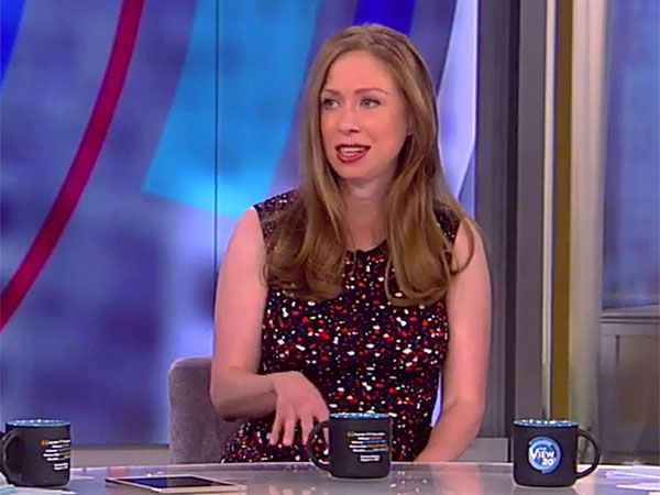 Chelsea Clinton Kids The View