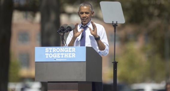 President Obama Defends Hillary Clinton Says Donald Trump ‘Unfit To Lead