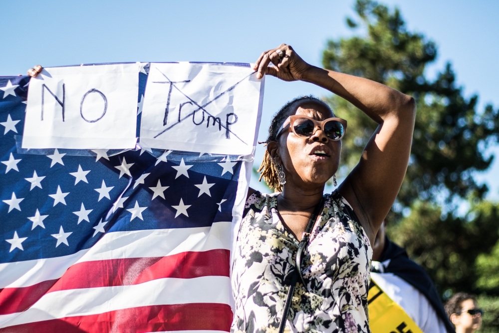 Millennials at Trump's Detroit protest stress importance of youth political action