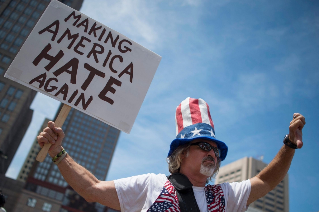 Trump’s remarks have been interpreted as a threat of violenceGETTY IMAGES