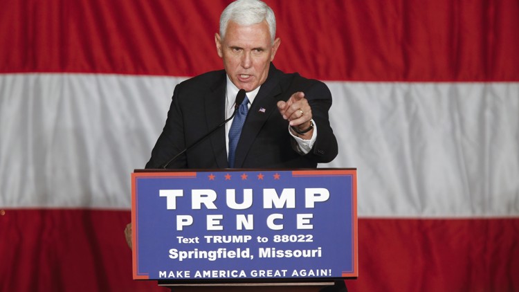 Pence sees Trump as fitting heir to Reagan mantle