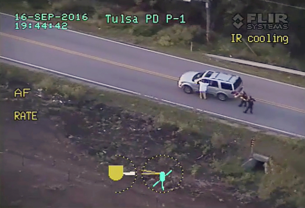 Oklahoma Police Release Disturbing Video of White Officer Fatally Shooting Unarmed Black Man