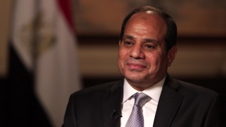 Egyptian president reacts to Clinton's criticism