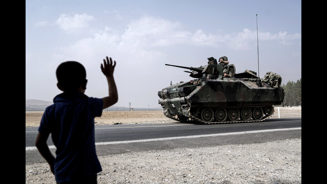 Turkish PM Confirms Strip Bordering Syria Is Now Free Of Militants