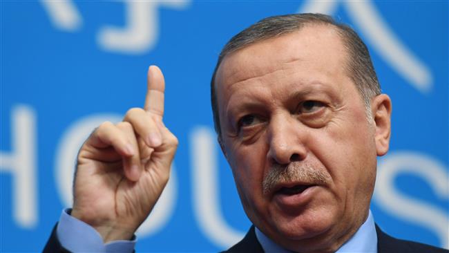 Turkey's President Recep Tayyip Erdogan speaks at a press conference after the closing of the G20 summit in Hangzhou