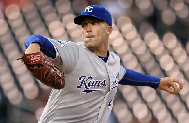 Kansas City Royals pitcher Danny Duffy throws against the Minnesota Twins in the first inning of a baseball game Wednesday Sept. 7 2016 in Minneapolis