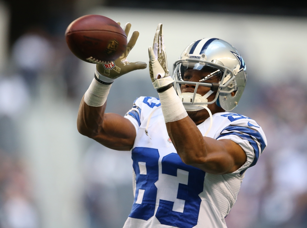 Nov 3 2013 Arlington TX USA Dallas Cowboys receiver Terrence Williams prior to the game against the Minnesota Vikings at AT&T Stadium. Mandatory Credit Matthew Emmons-USA TODAY Sports