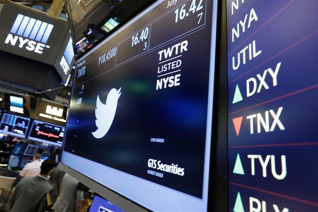 Twitter's stock jumped Friday with news that Google and others may be looking into purchasing the social media company