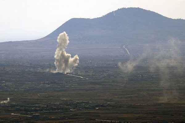 Israel claims hitting Syrian army positions in Golan and Syria claims downing 1 Israeli plane