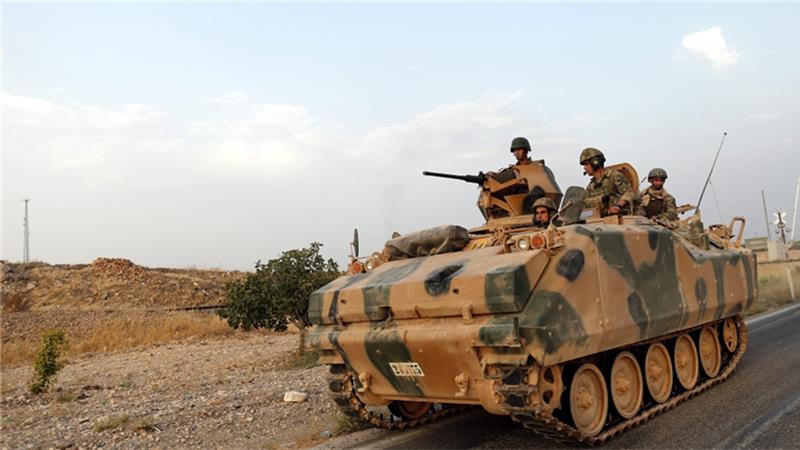 Turkey says 2 of its soldiers killed in IS attack in Syria