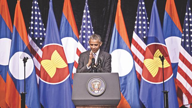 On historic trip to Laos, Obama aims to heal war wounds